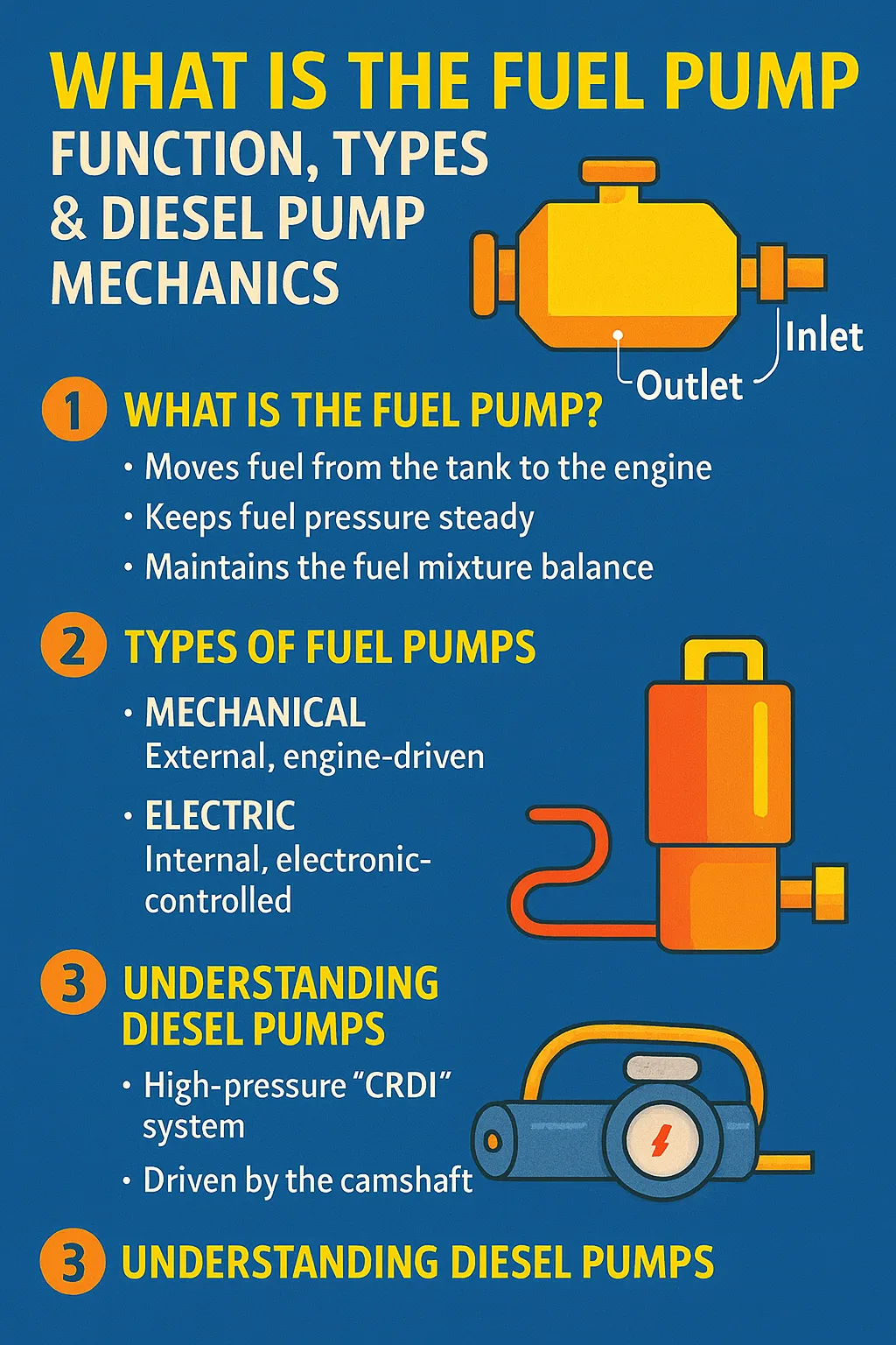What is the Fuel Pump: Function, Types & Diesel Pump Mechanics ...