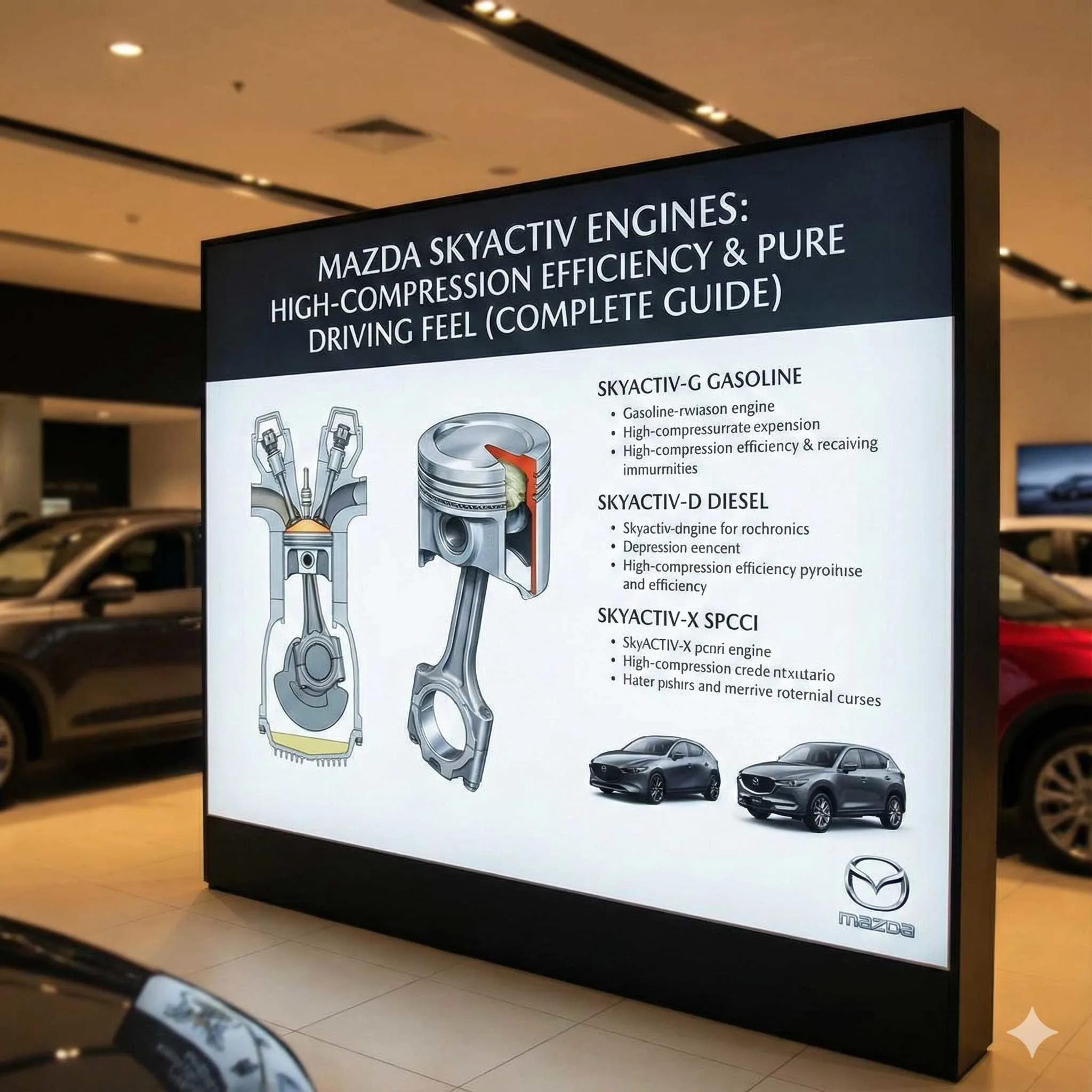 Mazda SkyActiv Engines: High-Compression Efficiency & Pure Driving Feel (Complete Guide)