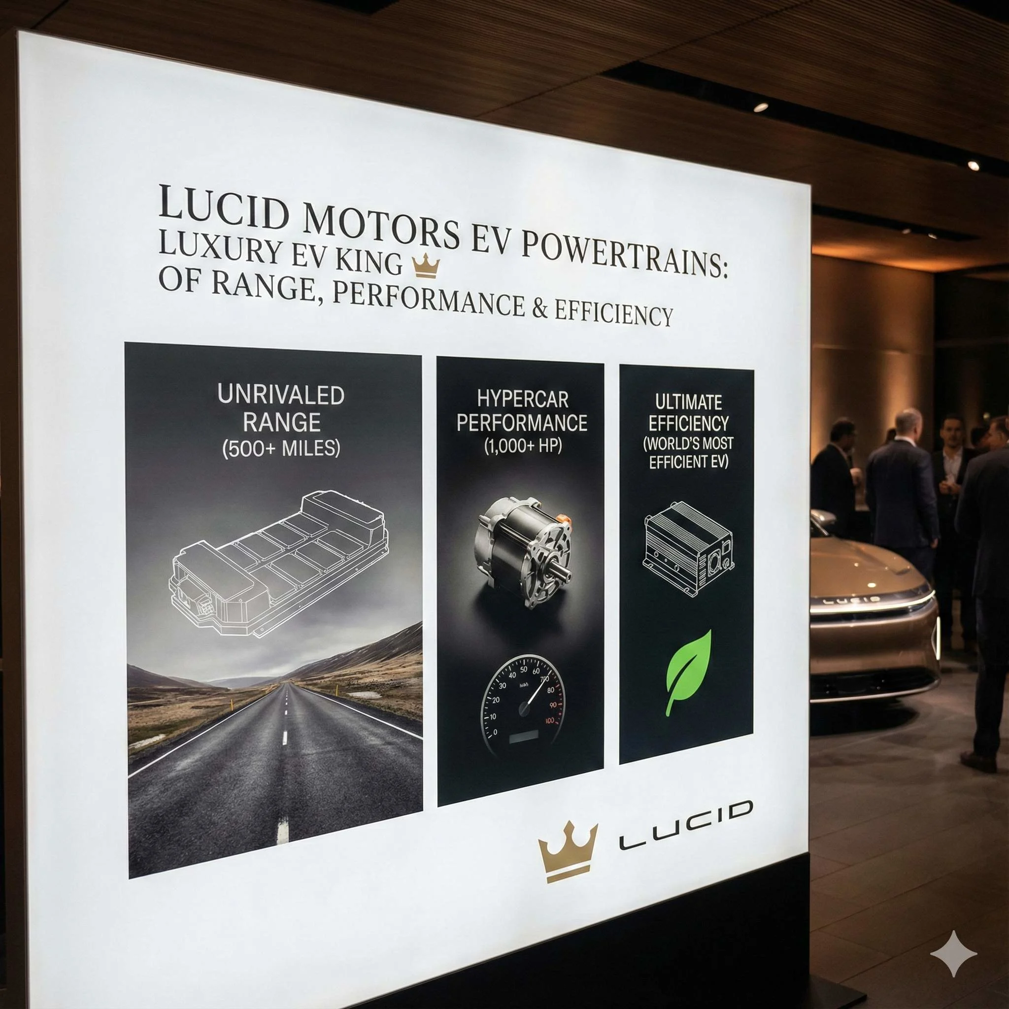 Lucid Motors EV Powertrains: Luxury EV King 👑 of Range, Performance & Efficiency