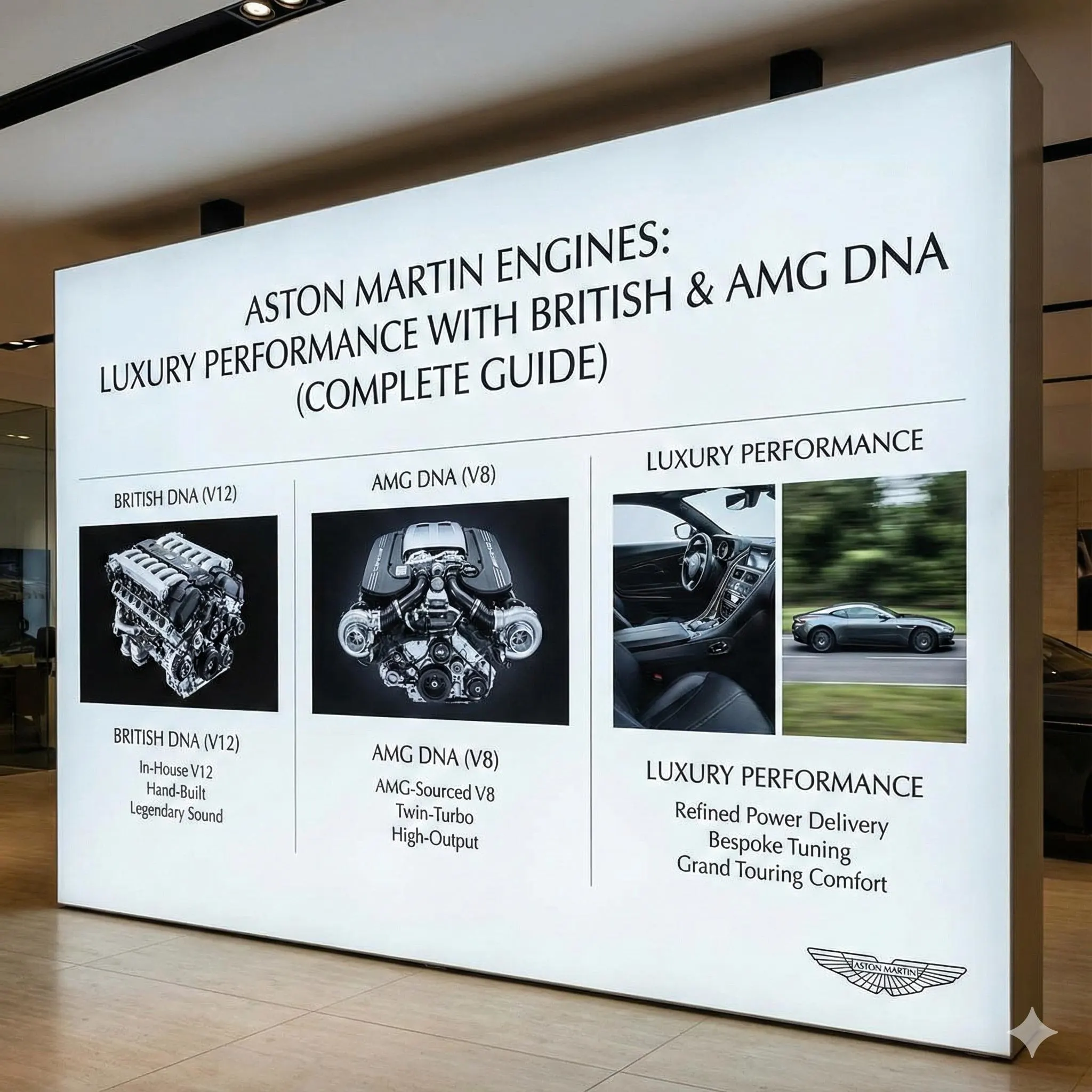 Aston Martin Engines: Luxury Performance with British & AMG DNA (Complete Guide)