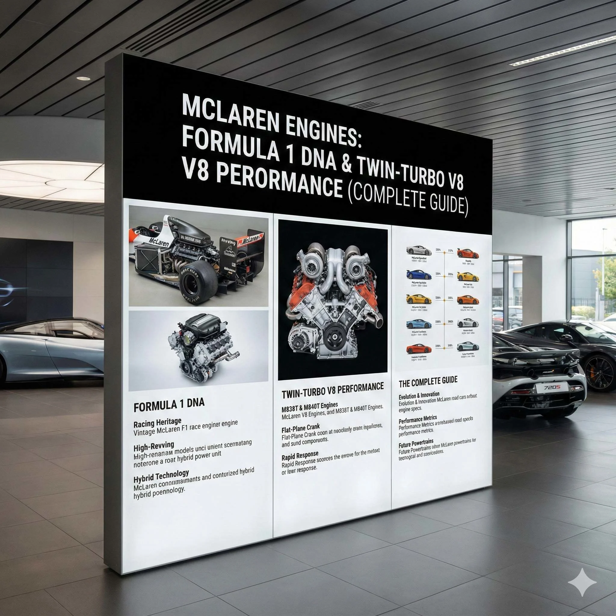 McLaren Engines: Formula 1 DNA & Twin-Turbo V8 Performance (Complete Guide)