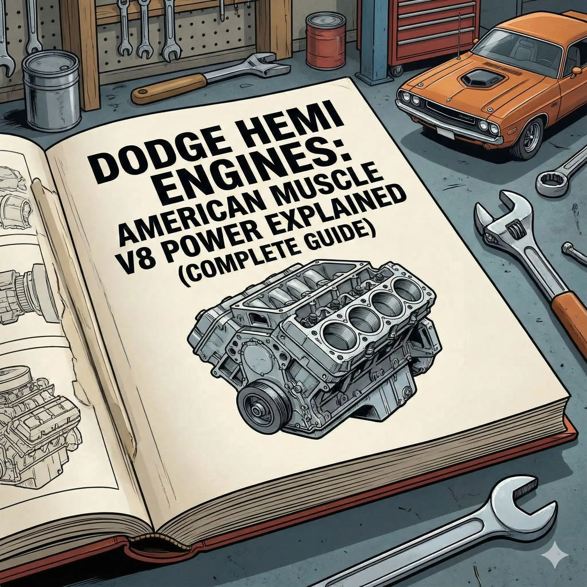 Dodge HEMI Engines: American Muscle V8 Power Explained (Complete Guide)